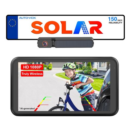 AUTO-VOX Solar Wireless Reversing Camera