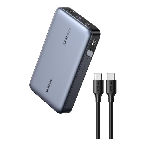 UGREEN Nexode 100W 20000mAh 3-Port USB-C Power Bank