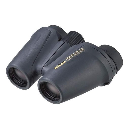 Nikon Travelite EX 8x25 waterproof porro prism binocular in charcoal grey