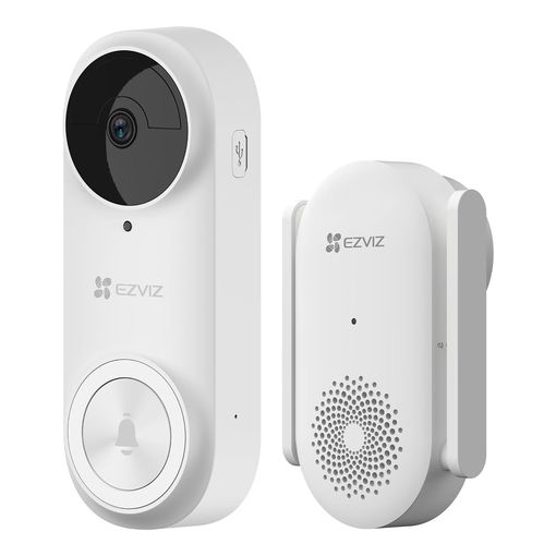 EZVIZ DB2 battery video doorbell kit with indoor chime