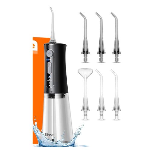 Bitvae C5 cordless water flosser with six replacement tips