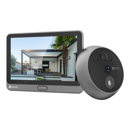 EZVIZ CP4 wireless video door viewer with indoor touchscreen monitor