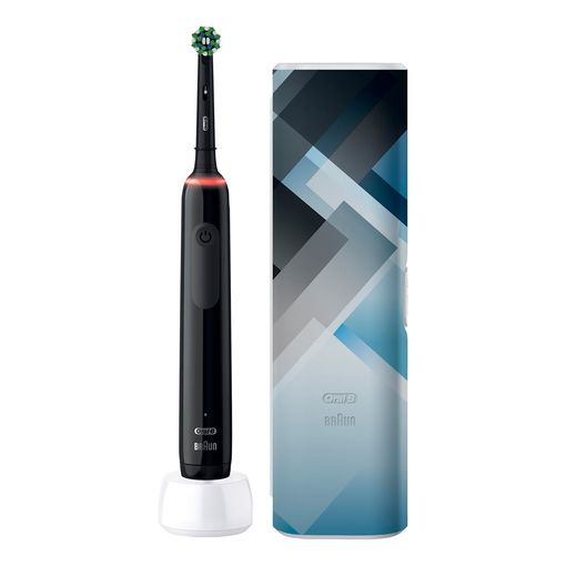 Oral-B Pro 3 3500 electric toothbrush with CrossAction head and travel case