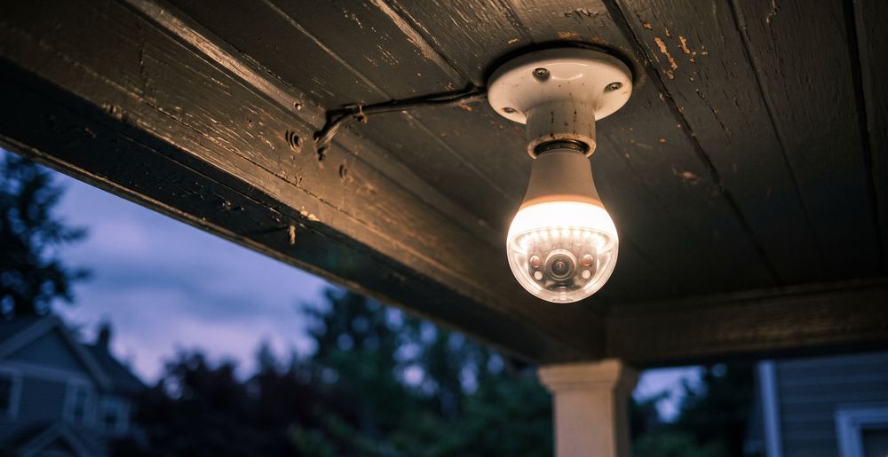 Light Bulb Security Cameras: Where They Actually Work